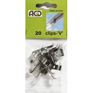 V-clips bevestigingsmateriaal voor tuinkas 