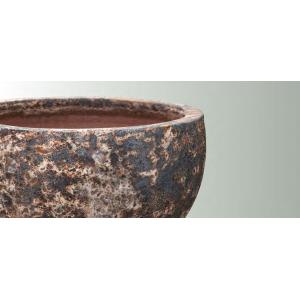 Lava Relic Rust metal bowl bloempot 52x29 cm