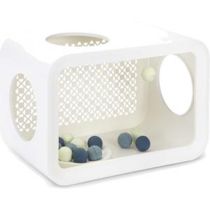 Cat Cube katten speelhuis wit