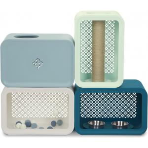 Cat Cube katten speelhuis grijs