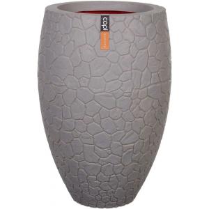 Capi Nature Clay vase luxe 45x72cm bloempot grijs