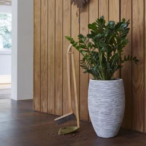 Capi Nature Rib NL vase luxe 45x72cm bloempot ivoor