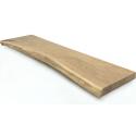 Eiken plank massief boomstam 120 x 30 cm