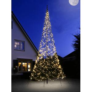 Fairybell licht kerstboom 600 cm 1200 led warm wit zonder mast