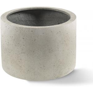 Grigio plantenbak Cylinder M antiek wit betonlook