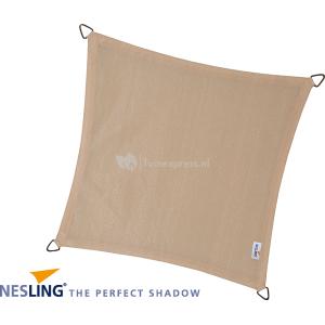 Nesling Dreamsail schaduwdoek vierkant creme 4 x 4 x 4 meter