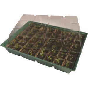 Kweekbak met turfpotplaat