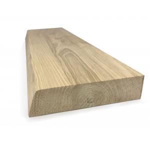 Eiken plank massief boomstam 20 x 15 cm