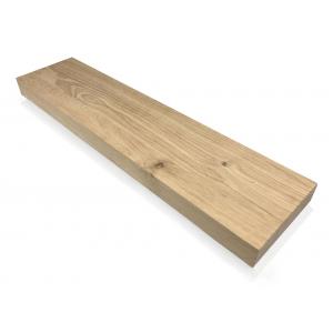 Eiken plank massief recht 80 x 15 cm