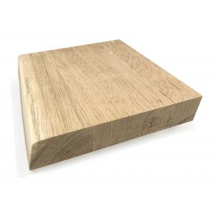 Eiken plank massief boomstam 30 x 20 cm