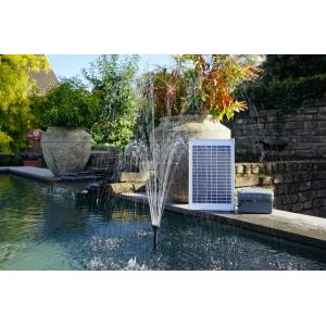 SolarMax 600 vijverpomp fontein met zonnepaneel - inclusief accu