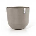 Ecopots Oslo met waterreservoir kunststof bloempot Taupe - Ø 52,5 cm