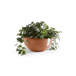 Ecopots Brussels kunststof bloempot Terracotta - Ø 33,4 cm