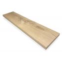 Rustiek eiken 25mm plank massief recht 120 x 24 cm