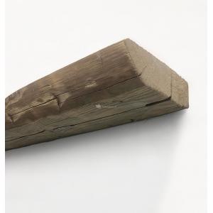 Zwevende barnwood wandplank 100 x 18 cm