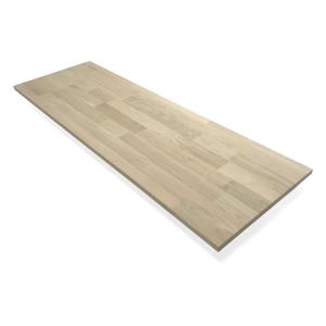 Eiken plank vingerlas 120 x 20 cm - 18 mm