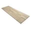 Eiken plank vingerlas 120 x 40 cm - 18 mm