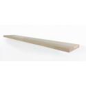 Zwevende wandplank eiken recht 100 x 30 cm - 25 mm