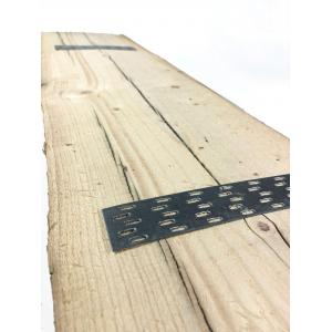 Halfronde Barnwood balk 100 x 24 cm