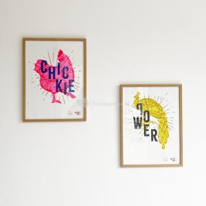 Poster leuke quote A3 chickie