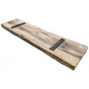 Rustiek eiken spoorwegplank 150 x 45 cm