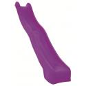 Kunststof glijbaan 300cm violet - geschikt voor platformhoogte 130-160cm 