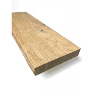 Oud eiken plank massief recht 100 x 30 cm